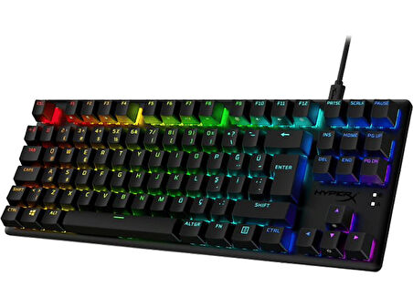 HYPERX Alloy OriginsTM Core PBT Mekanik F Oyuncu Klavyesi Siyah