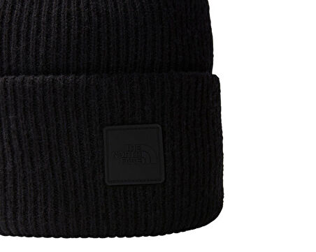 The North Face Urban Patch Beanie Unisex Outdoor Beresi NF0A7WJGJK31 Siyah