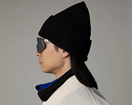 The North Face Urban Patch Beanie Unisex Outdoor Beresi NF0A7WJGJK31 Siyah