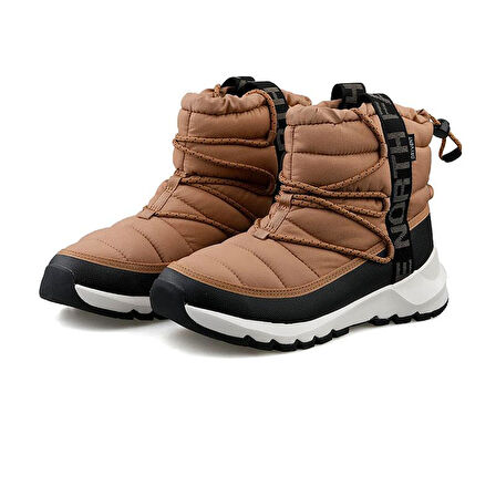 TNF W Thermoball Lace Up Wp Kadın Outdor Ayakkabı NF0A5LWDKOM1 Kahverengi