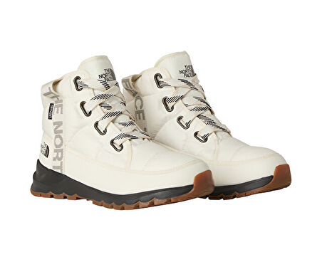 The North Face W Thermoball Lace Up Luxe Wp Kadın Kar Botu NF0A817WQ4C1 Beyaz