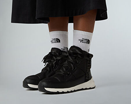 The North Face W Thermoball Lace Up Luxe Wp Kadın Kar Botu NF0A817WKT01 Siyah