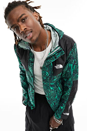 The North Face Seasonal Mountain Jacket Erkek Kapüşonlu Spor Ceket Yeşil