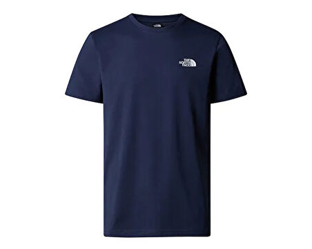 The North Face M Ss Simple Dome Tee Erkek Outdoor Tişörtü NF0A87NG8K21 Lacivert