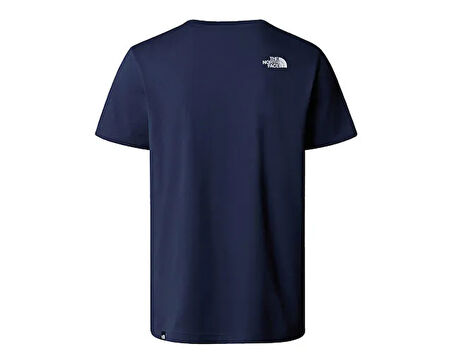 The North Face M Ss Simple Dome Tee Erkek Outdoor Tişörtü NF0A87NG8K21 Lacivert