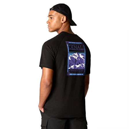 M S/S Simple Dome Erkek Bej Outdoor T-Shirt NF0A87NG3X41