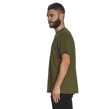Simple Dome Erkek Yeşil Outdoor T-Shirt NF0A87NGPIB1