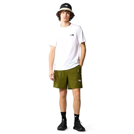Simple Dome Erkek Beyaz Outdoor T-Shirt NF0A87NGFN41