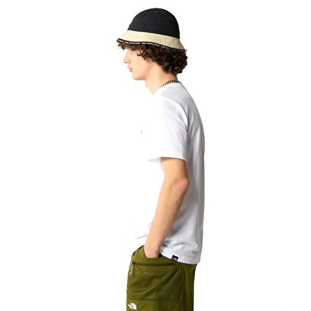 Simple Dome Erkek Beyaz Outdoor T-Shirt NF0A87NGFN41