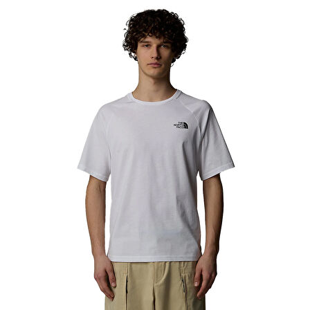 Nf Erkek Beyaz Outdoor T-Shirt NF0A87NUFN41