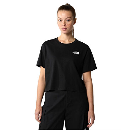 Simple Dome Kadın Siyah Outdoor T-Shirt NF0A87U4JK31