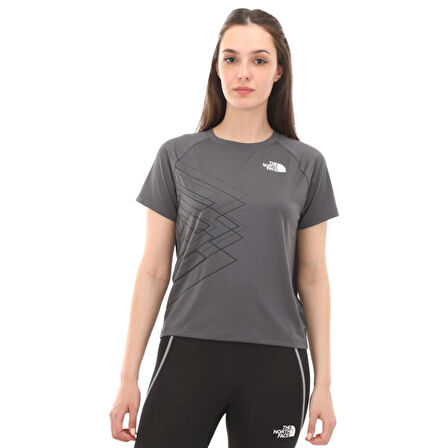 Graphic Kadın Gri Outdoor T-Shirt NF0A87G9WUO1