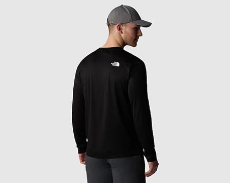 THE NORTH FACE M Shadow Ls Erkek Outdoor Uzun Kollu Tişört NF0A87TVJK31 Siyah