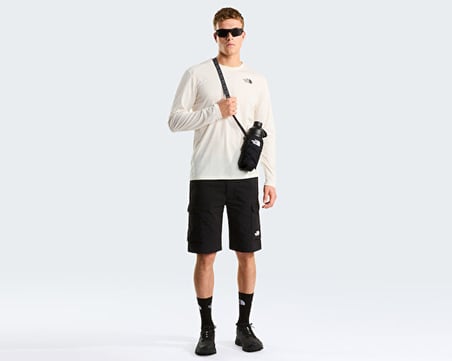 The North Face M SHADOW LS Erkek Outdoor Uzun Kollu Tişört NF0A87TVQLI1 Bej