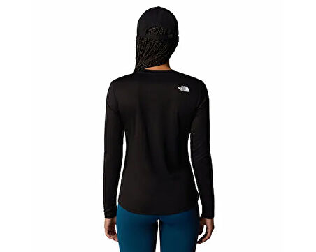 THE NORTH FACE W Shadow Ls Kadın Outdoor Uzun Kollu Tişört NF0A87TXJK31 Siyah