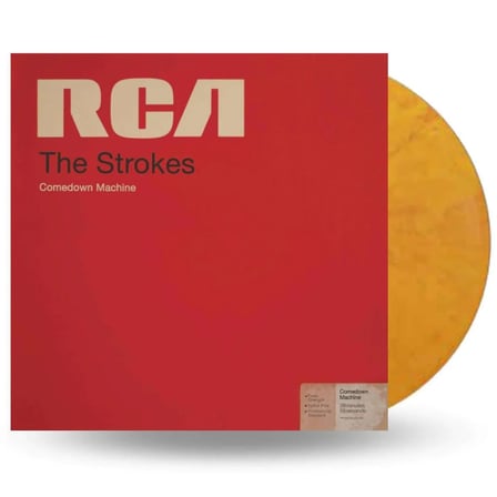 Rca The Strokes Comedown Machine Plak Limited Edition Sarı Marble Vinyl