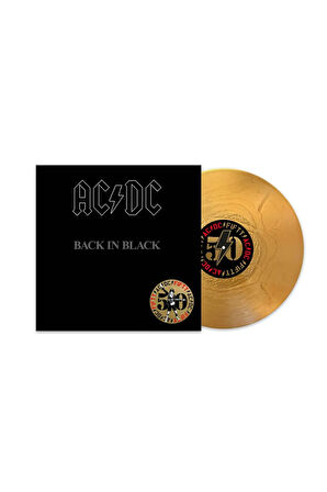 Ac/dc / Back In Black (50. YIL DÖNÜMÜ ALTIN KÜLÇE RENGİ LP)