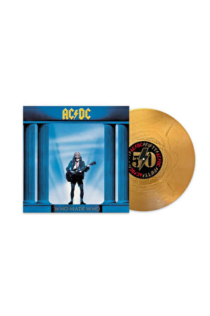 Plak - AC/DC - WHO MADE WHO (GOLD NUGGET VINYL)