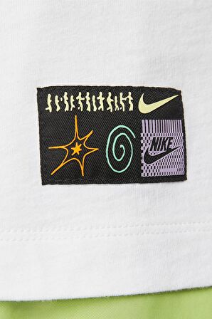 Nike Sportswear Cotton Festival Tank White Pamuklu Günlük Stil Atlet Beyaz