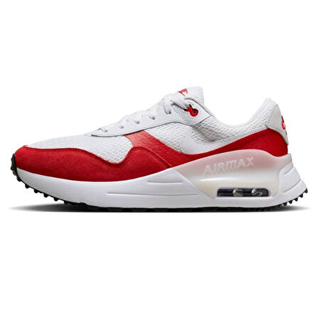Nike Air Max Systm Leather Mens Sneaker Hakiki Deri Erkek Spor Ayakkabı Beyaz