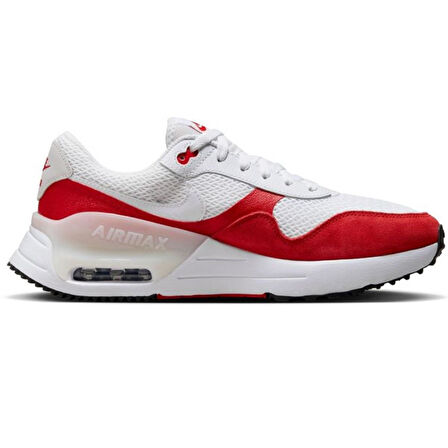 Nike Air Max Systm Leather Mens Sneaker Hakiki Deri Erkek Spor Ayakkabı Beyaz