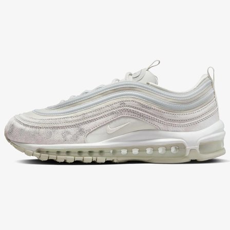 Nike Air Max 97 Reflector Leather Sneaker Hakiki Deri Reflektörlü Günlük Spor Ayakkabı Gri