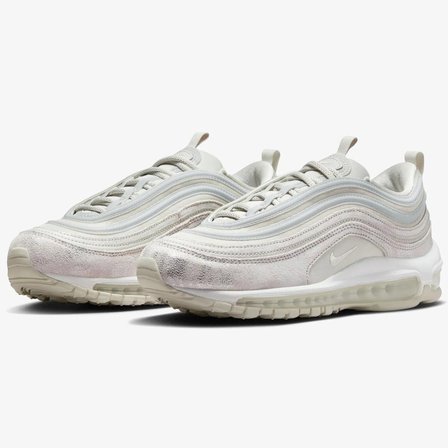 Nike Air Max 97 Reflector Leather Sneaker Hakiki Deri Reflektörlü Günlük Spor Ayakkabı Gri