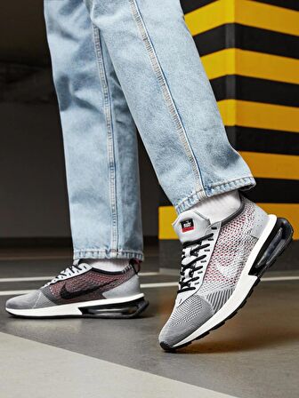 Nike Air Max Flyknit Racer Örgü Saya Gri Yürüyüş Koşu Ayakkabısı