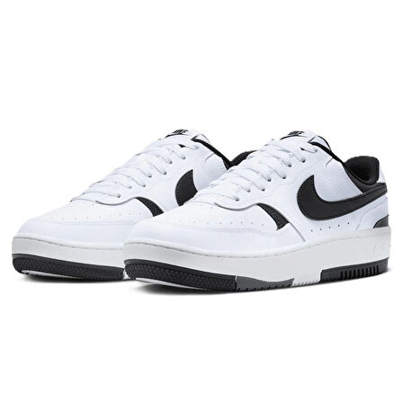 Nike Gamma Force Womens Leather Sneaker White Hakiki Deri Kadın Günlük Spor Ayakkabı Siyah Beyaz