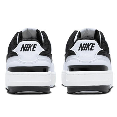Nike Gamma Force Womens Leather Sneaker White Hakiki Deri Kadın Günlük Spor Ayakkabı Siyah Beyaz