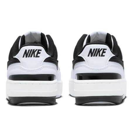 Nike Gamma Force Womens Leather Sneaker White Hakiki Deri Kadın Günlük Spor Ayakkabı Beyaz-Siyah
