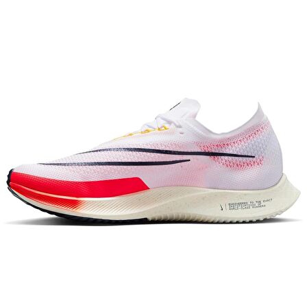 Nike Zoomx Streakfly Runnig Shoes White Yürüyüş Koşu Ayakkabısı Beyaz Kırmızı