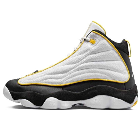Nike Jordan Pro Strong Leather Mens Basketball Shoes Hakiki Deri Erkek Basketbol Ayakkabısı Beyaz