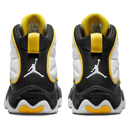 Nike Jordan Pro Strong Leather Mens Basketball Shoes Hakiki Deri Erkek Basketbol Ayakkabısı Beyaz