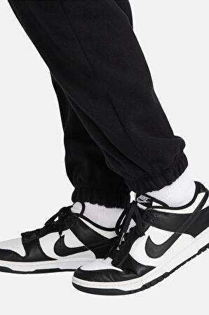 Nike Sportswear Fleece High Waisted Oversized Women's Jogger Kadın Polar Eşofman Altı Siyah