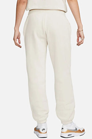 Nike Phoenix Fleece Loose Fit Pant Women's Yüksek Bel Bol Kesim Kadın Eşofman Altı Açık Bej