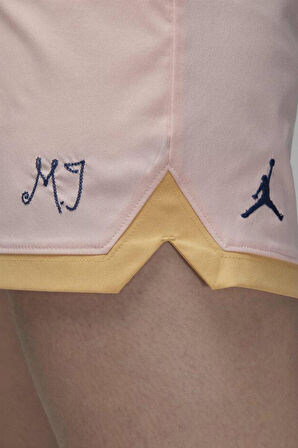 Nike Jordan Loose Fit Woven Shorts Kadın Dokuma Bol Kesim Şort Pembe