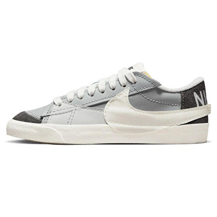 Nike Blazer Low '77 Jumbo Se Leather Hakiki Deri Günlük Sneaker Ayakkabı Gri