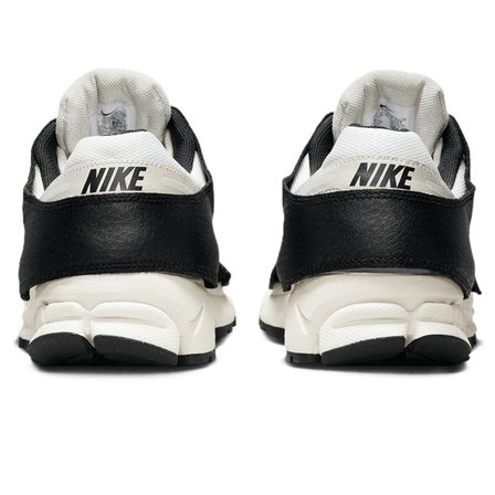 Nike Zoom Vomero 5 Premium Leather Unisex Sneaker Hakiki Deri Unisex Kesikli Siyah Deri Korumalı Günlük Spor Ayakkabı Beyaz Siyah