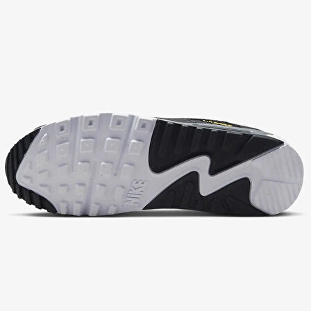 Nike Air Max 90 Leather Sneaker Erkek Gerçek Deri Siyah Günlük Spor Ayakkabı
