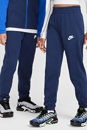 Nike Sportswear Kid's Tracksuit Poly Unisex Çocuk Eşofman Takımı Mavi