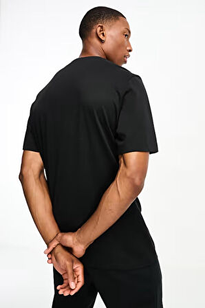 Nike Training Dri Fit Swoosh Graphic Tshirt Black Erkek Koşu Antrenman Tişörtü Sİyah