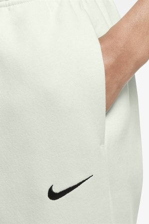 Nike Sportswear Regular Fit Pant Bol ve Uzun Kesim Eşofman Altı Kırık Beyaz