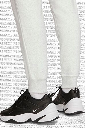 Nike Sportswear Essential Fleece Sweatpant Pamuklu Şardonlu Eşofman Altı Beyaz Melanj