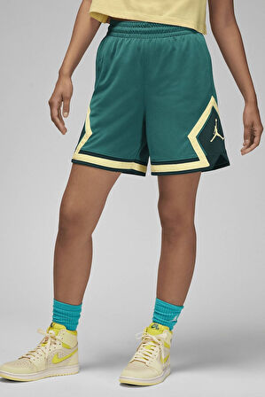Nike Jordan Sport Diamond 6" Women's Short Kadın 15 cm İç Dikişli Şort Yeşil