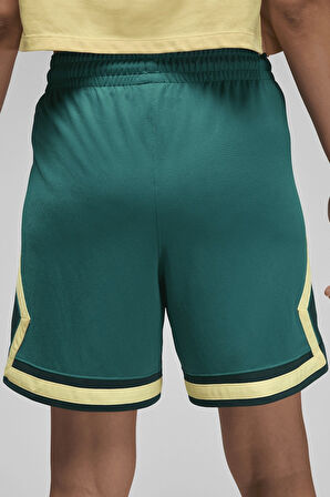 Nike Jordan Sport Diamond 6" Women's Short Kadın 15 cm İç Dikişli Şort Yeşil