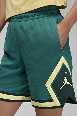 Nike Jordan Sport Diamond 6" Women's Short Kadın 15 cm İç Dikişli Şort Yeşil