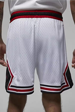 Nike Jordan Sport Diamond Shorts Erkek Şort Beyaz Kırmızı