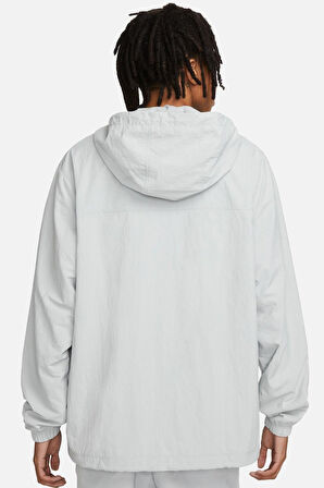 Nike Club Woven Men's Full Zip Jacket Erkek Dokuma Spor Ceket Gri