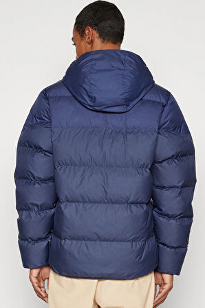 Nike Stormfit Primaloft Synthetic Fit Jacket Rahat Kalıp Kapüşonlu Mont Lacivert